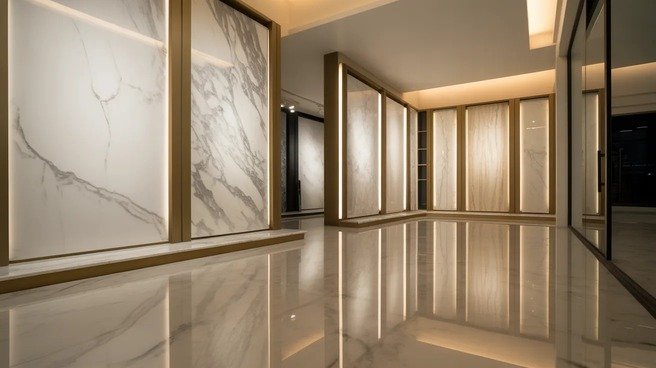 Stone corridor natural stone project