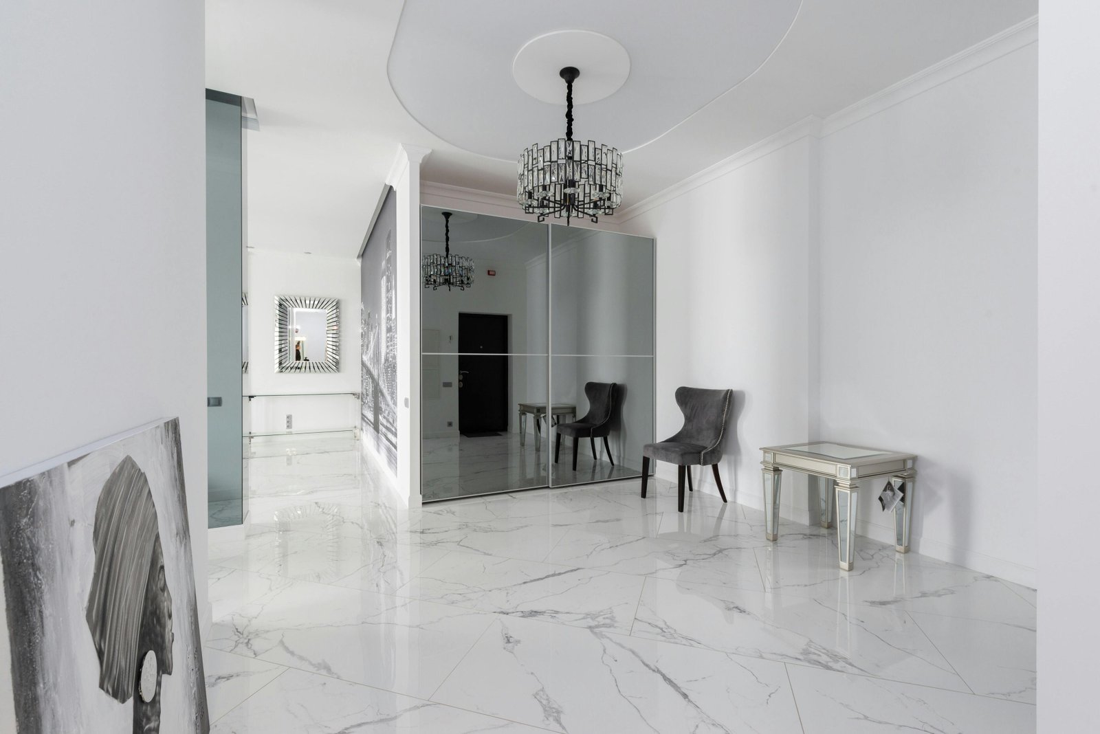 Private entrance natural stone project